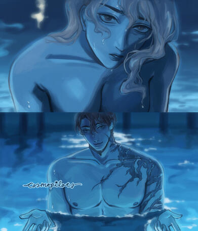 Leander from Touchstarved & personal OC, 2026