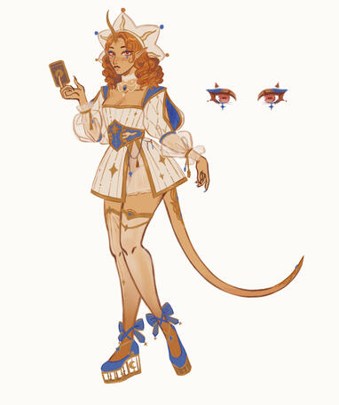 Polina, D&D character, 2025