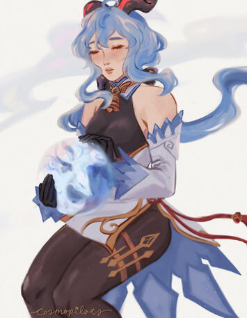 Ganyu, Genshin Impact, 2021