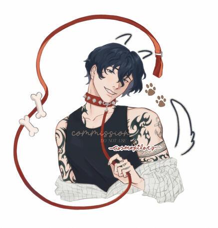 Ribbon Portrait, Klause, 2026 (VGEN)